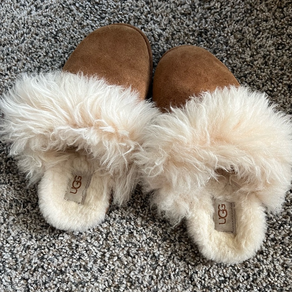 Chestnut ugg slippers